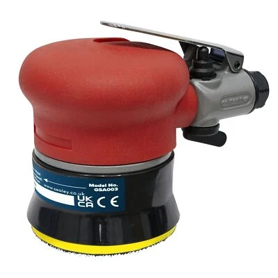 1x Sealey 75mm Air Palm Orbital Sander - GSA003 - Image 1 of 4