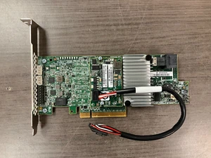 LSI MR SAS 9361-4i mit CacheVault Modul LSICVM02, Getestet und Funktioniert Gut - Afbeelding 1 van 3