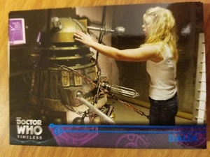 2016 Topps Doctor Who Timeless #40 Dalek BLUE 97/99 - Imagen 1 de 1