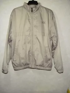 Greg Norman Shark Jacket Men L Gray Full Zip Hooded Fleece Lined Long Sleeve - Picture 1 of 18
