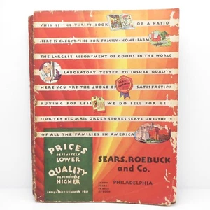 VINTAGE 1931 SPRING & SUMMER SEARS ROEBUCK & CO. CATALOG - PHILADELPHIA - Picture 1 of 12
