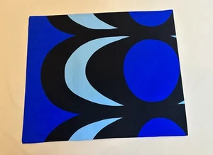 Marimekko Maija Isola Kaivo Blue Pillow Cover 19 x 22 in/49x58 cm - Picture 1 of 10