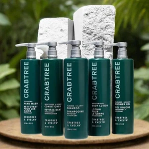 5 - Crabtree & Evelyn - Shampoo & Handwäsche & Conditioner & Bodylotion & Duschgel SET! - Bild 1 von 6
