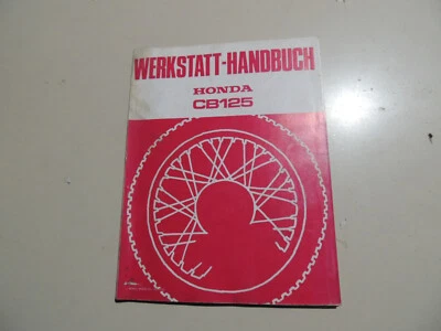 Werkstatt hand buch Honda CB 125 Modelljahr 1974 Wartungs Reparatur anleitung - Bild 1 von 4