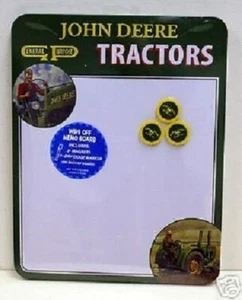 John Deere Dry Erase Memo Board Message Board - Picture 1 of 1