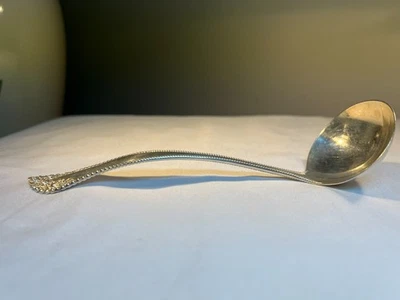 Gorham Lancaster Cucharón Maestro Crema/Salsa Plata Esterlina – 54g – Patrón 1897 Foto 1 de 4