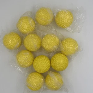 12er Pack gelb Grübchen Baseballs, 9 Zoll Wurfmaschine Baseballs für Hand-... - Bild 1 von 5