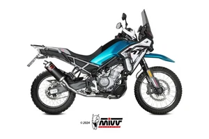 Scarico CF MOTO 450 MT Mivv Dakar Inox Nero CF.005.LDKB - Imagen 1 de 4