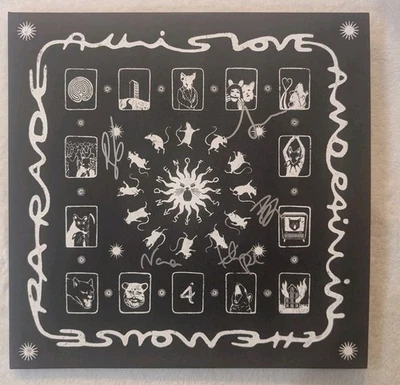 CAGE THE ELEPHANT - Neon Pill - SIGNED Milky Clear Vinyl LP Autographed - Image 1 of 4