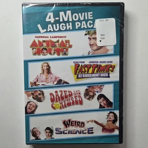 Animal House / Fast Times / Dazed and Confused / Weird Science (DVD) - BRAND NEW - Picture 1 of 4