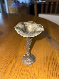 Vintage International Silver Company Silber Teller Art Deco Trompetenvase - Bild 1 von 11