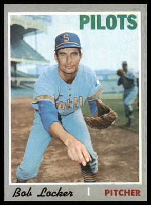 1970 Topps Set Break Bob Locker #249 EM-NrMint Combine Shipping - Image 1 of 2