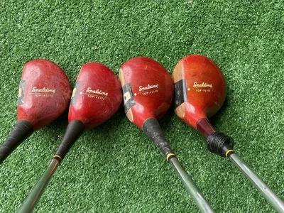Spalding Top Flite Model 83 Persimmon Driver, 2.5, 3.5, 4.5 Set RH Regular Flex - Image 1 of 4