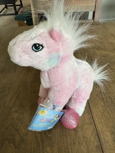 Ganz Webkinz Unicorn Pink Blue And White 7” Plush - Picture 1 of 3