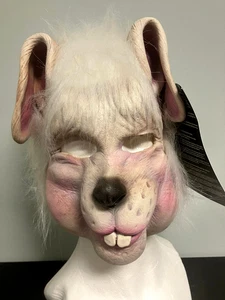 Easter Bunny Rabbit Creature - Zagone Studios "Cheeks" Adult Mask - Picture 1 of 5