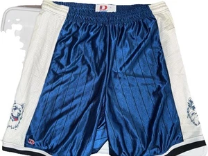 UCONN HUSKIES Pantaloncini da basket vintage Dodger palestra atletica maglia uomo XLarge - Foto 1 di 7