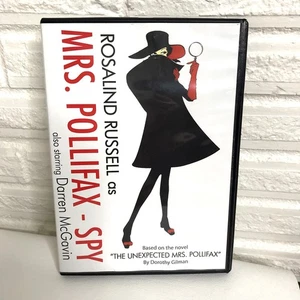MRS. POLLIFAX - SPY DVD Rosalind Russell Based on Dorothy Gilman Novel 1971 - Picture 1 of 5