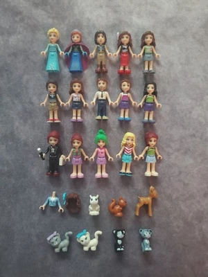 Gran Lote Lego Amigos Minifiguras Animales Disney Gatos Ardilla Ciervo  Foto 1 de 4