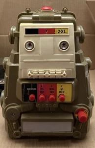 Vintage Mego 2XL Talking Robot w (6) 8-Track Tapes w Power Cord - Tested - Picture 1 of 17