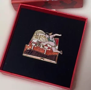 Beijing 2008 Olympic Pin Original box Hurdle design is movable - Picture 1 of 1
