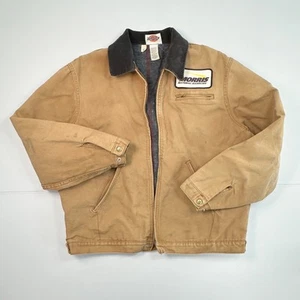 Dickies Vintage 80s Detroit Style Blanket Lined Canvas Work Jacket - Men's XL - Picture 1 of 9