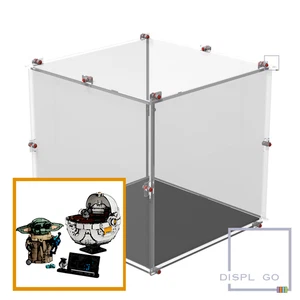 Display Case for LEGO® 75403 Grogu™ with Hover Pram - Picture 1 of 6