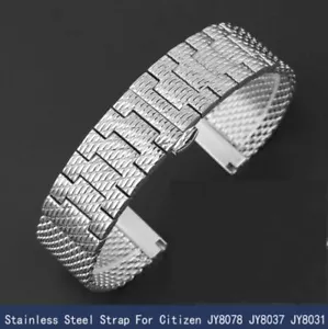 Cinturino Orologio 22mm 23mm Rete Milanese Acciaio Inox Cinturino Bracciale per Cittadino - Foto 1 di 14