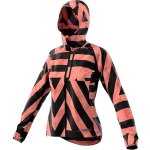 Adidas Terrex Damen Windbreaker Laufjacke Windjacke Sport Outdoor Fahrrad Jacke - Picture 1 of 14