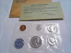 Proof Set: 1960 US Mint Proof Set (PS60-03) - Picture 1 of 3