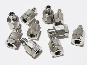 10 Snap-Tite Stainless Steel SVEAN4-4F Hose Quick Coupler 1/4" NPT Female x 1/4" - Picture 1 of 8