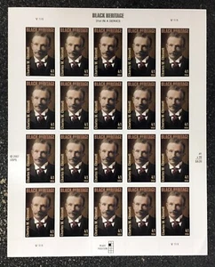 2007USA #4222 41c Charles Chesnutt - Black Heritage - Sheet of 20  mint - Picture 1 of 1