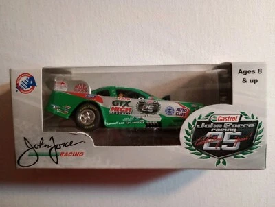 Acción John Force Castrol GTX 2010 alto kilometraje 25 años NHRA 1/64 caja diecast Foto 1 de 4