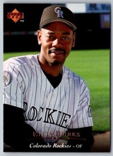 1995 Upper Deck Ellis Burks #174 Colorado Rockies