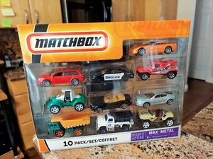MATCHBOX 10 PACK/SET/COFRET 2007 CON UN "GRIS" (BENTLEY CONTINENTAL GT) "B5610" - Imagen 1 de 2