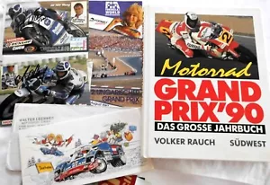 Motorrad Grand Prix 90 1990 WM + Riesen Autogramm Karten u.ä. ansehen - Bild 1 von 7