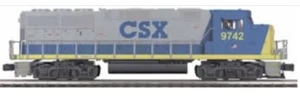 MTH PREMIER CSX GP60M NON-POWERED DIESEL ENGINE DUMMY 20-2463-3 O SCALE - Picture 1 of 2