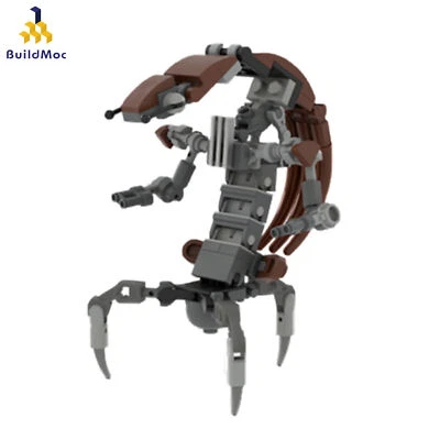 Model Building Blocks Set MOC Bricks Toy Kids Gift for Destroyer droid Droideka - Image 1 of 4