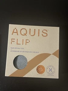 Herramienta de secado de cabello AQUIS FLIP toalla fortalecer mechas de frizz de cobre más fuerte - acero - Imagen 1 de 3