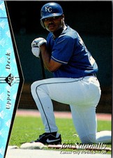 1995 SP Superbafoil Jon Nunnally #158 Kansas City Royals