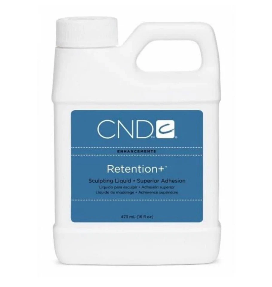 CND Nail Retention + Acrylic Sculpting Liquid 2 X 125ml (250ml) - Image 1 of 1