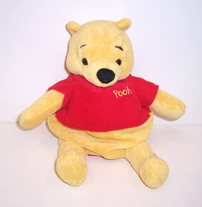 MOCHILA MUÑECA DE FELPA WINNIE THE POOH con licencia de Disney Personaje Juguete BOLSO DE MANO NUEVO! - Imagen 1 de 4