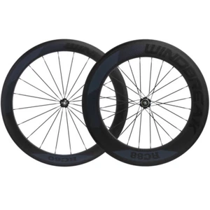 700 Carbon Wheels Front60/Rear88 Road Bike Wheelset Basalt Brake Line 3K Matte - Picture 1 of 11