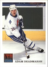 1994-95 Topps/OPC Premier Nordiques Hockey Card #449 Adam Deadmarsh