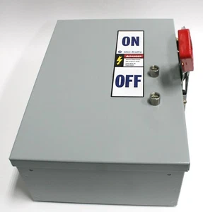 Allen Bradley 1494H-BF3H6 30 Amp 600v Fused 12X Safety Switch Disconnect New - Picture 1 of 8