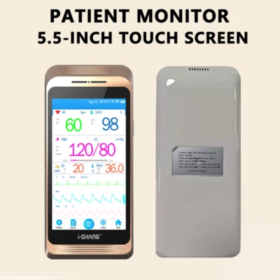 Portable 5.5" Touch Screen Patient Monitor - 6 Parameter Vital Signs Monitor wit - Image 1 of 4