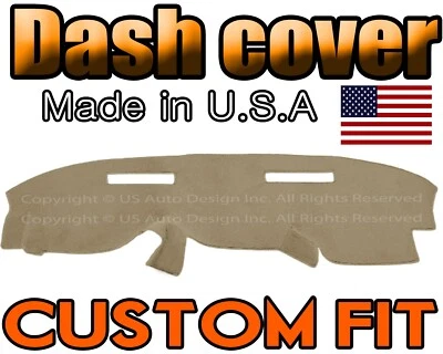 Se adapta a Chevrolet Astro Van 1988-1989 cubierta de tablero almohadilla de tablero / beige Foto 1 de 4