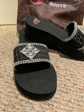 justin boots sandals