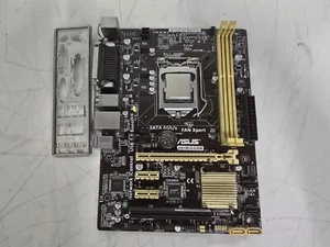 ASUS H81M-C/CSM LGA1150 Mainboard LGA1150 Core i3-4130 3,40Ghz - Bild 1 von 2