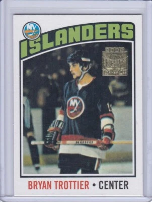 Bryan Trottier 2001 Topps / O-Pee-Chee Archives Hockey Card 12 Grade MT - Image 1 of 2