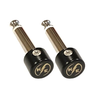 1/4" TS Mono Connectors for Kurrent Electric Solderless Guitar Pedal Patch Cable